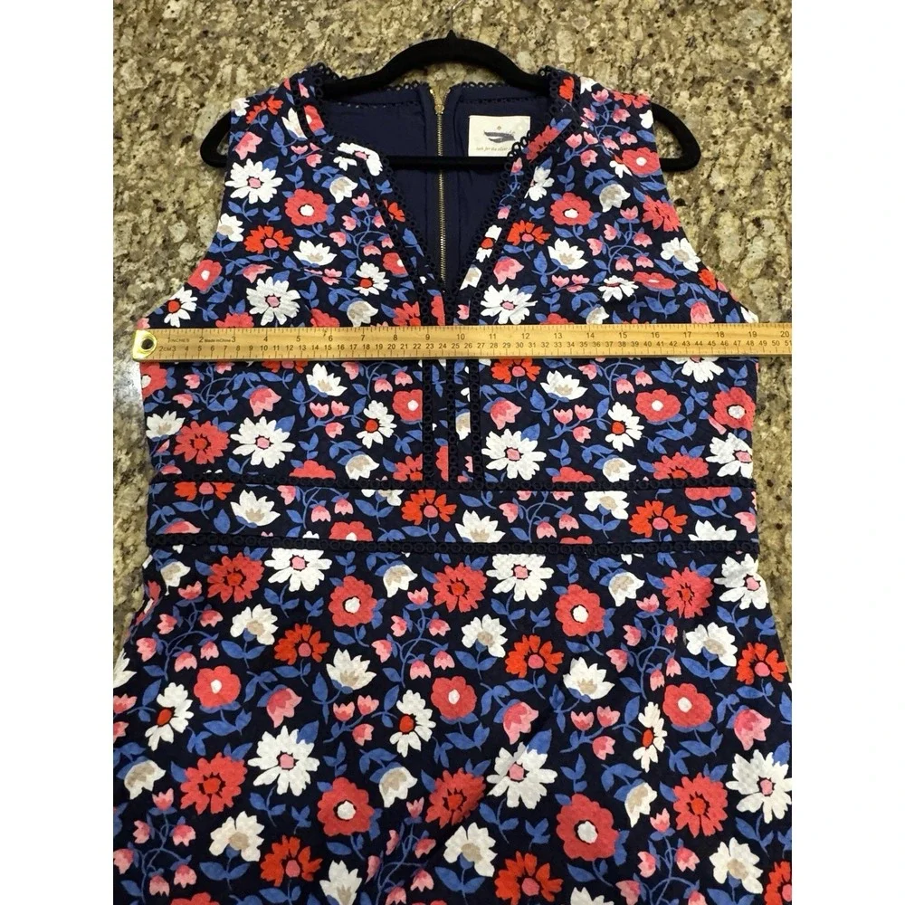 Kate Spade Shore Thing Daisy Jacquard Sheath Dress Womens‎ Size 14